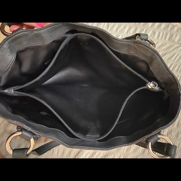 COACH Madison Bag Black on Black - Picture 7 of 11